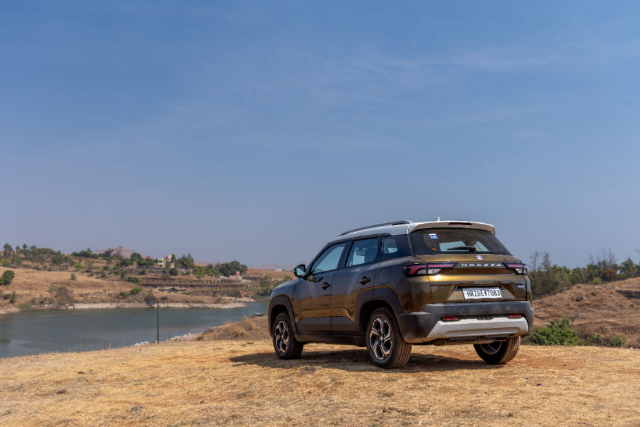 Maruti Brezza Rear Maruti Brezza Rear