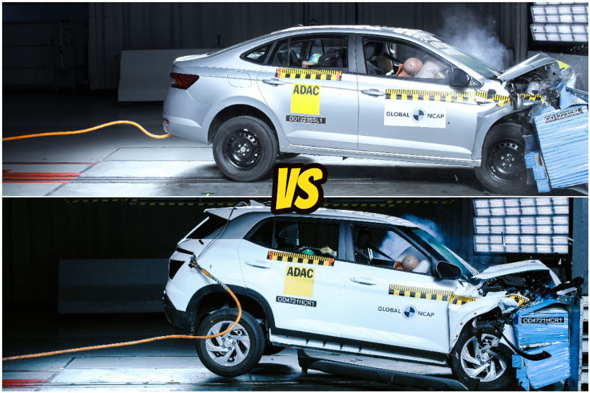 Volkswagen Virtus Vs Hyundai Creta