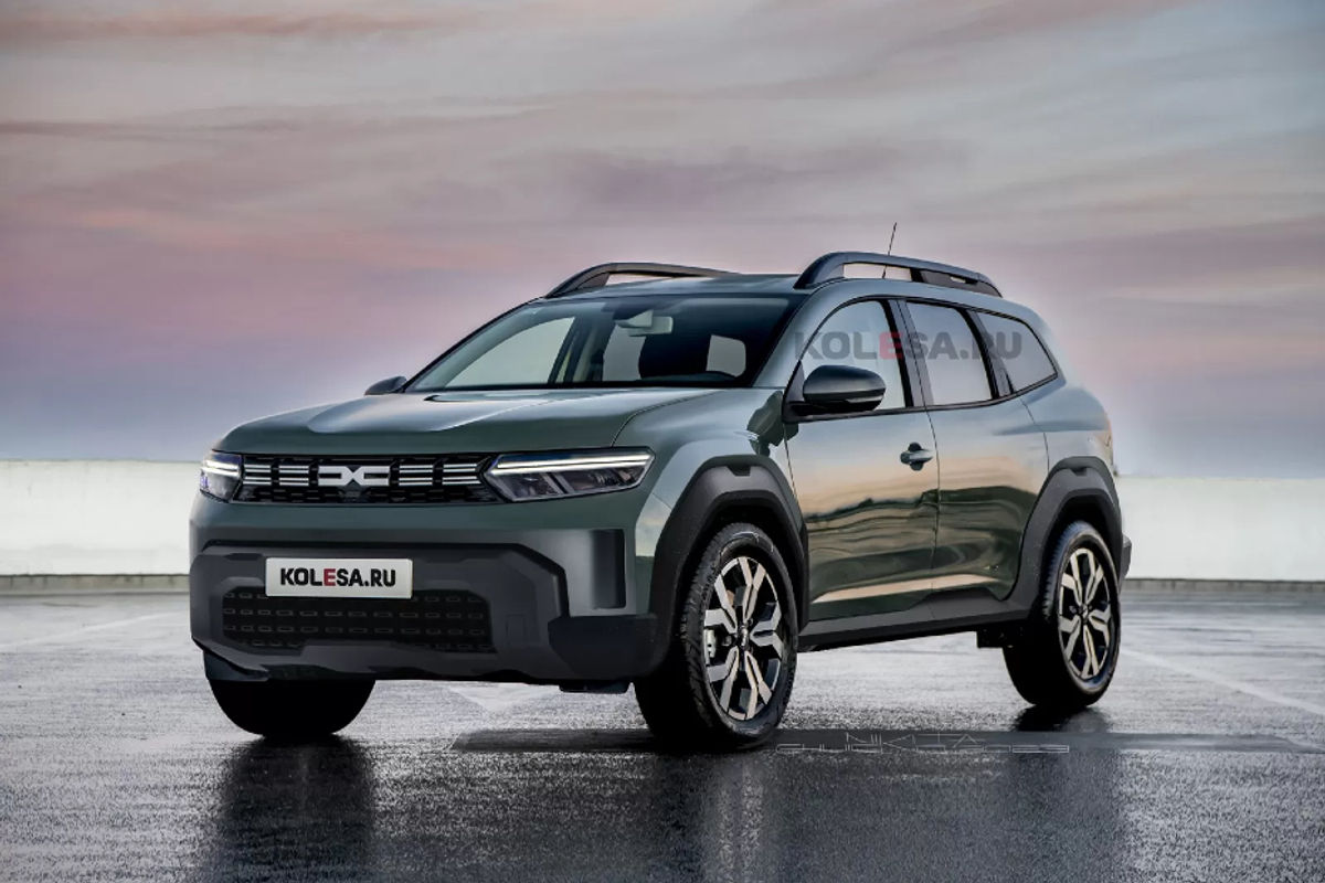 2025 Renault Duster rendered