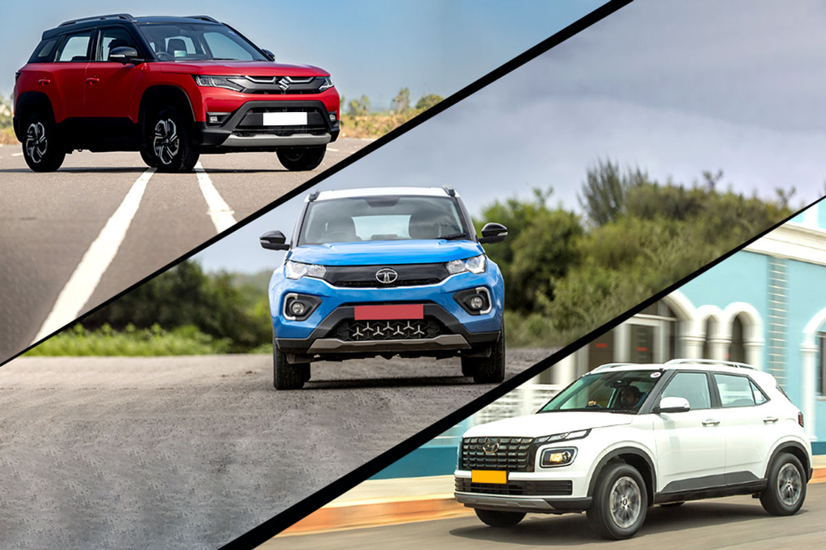Maruti Brezza, Tata Nexon & Hyundai Venue Maruti Brezza, Tata Nexon & Hyundai Venue