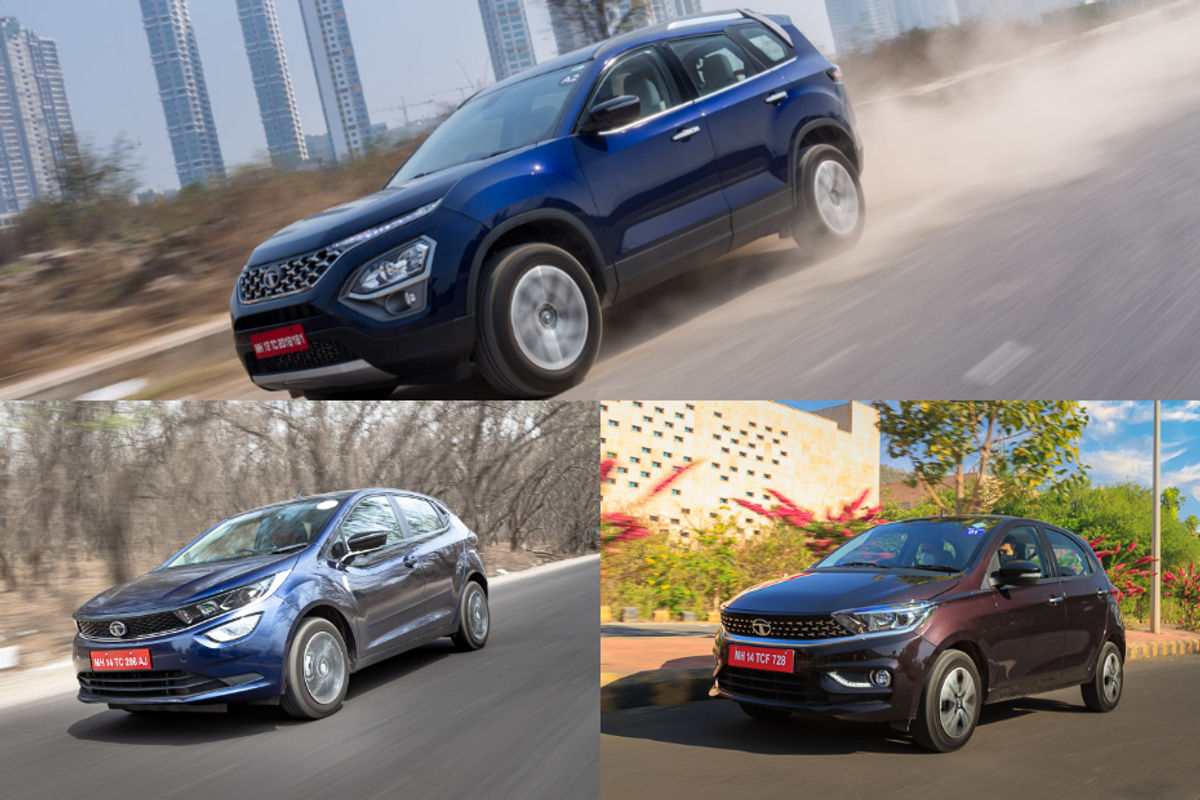 Tata Safari, Altroz and Tiago