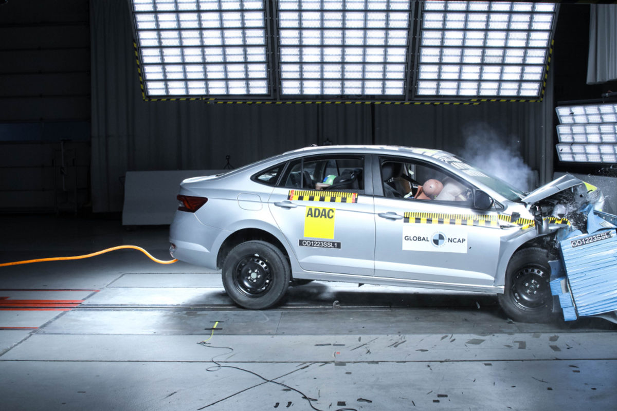 Skoda Slavia Crash Test Skoda Slavia Crash Test