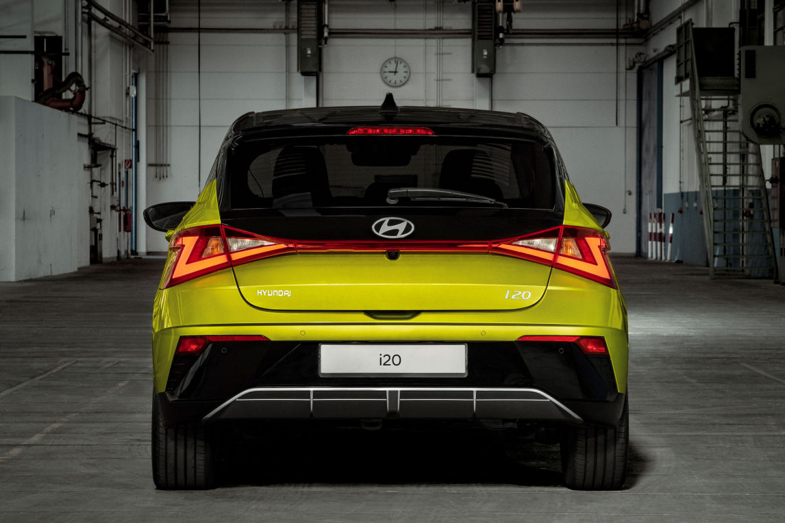 2023 Hyundai i20 Facelift rear