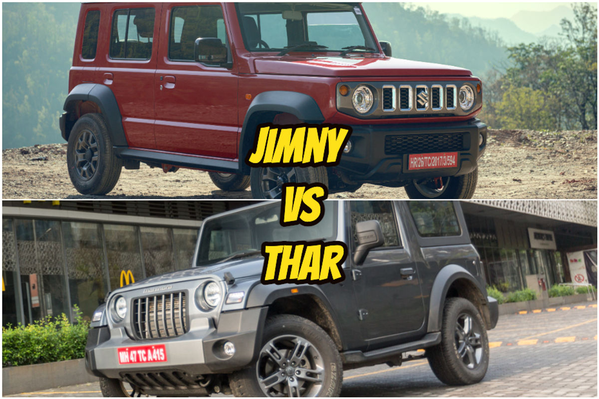 Maruti Jimny Vs Mahindra Thar