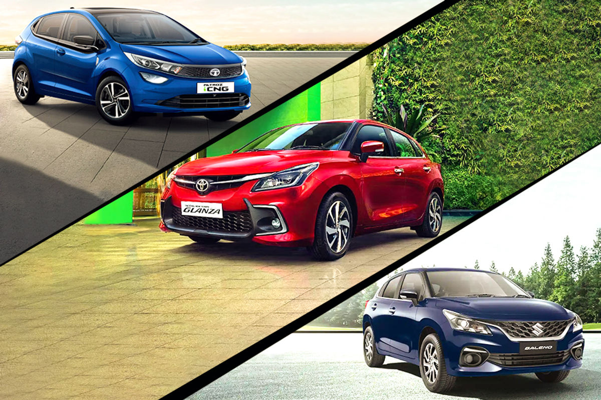 Tata Altroz, Toyota Glanza and Maruti Baleno Tata Altroz, Toyota Glanza and Maruti Baleno