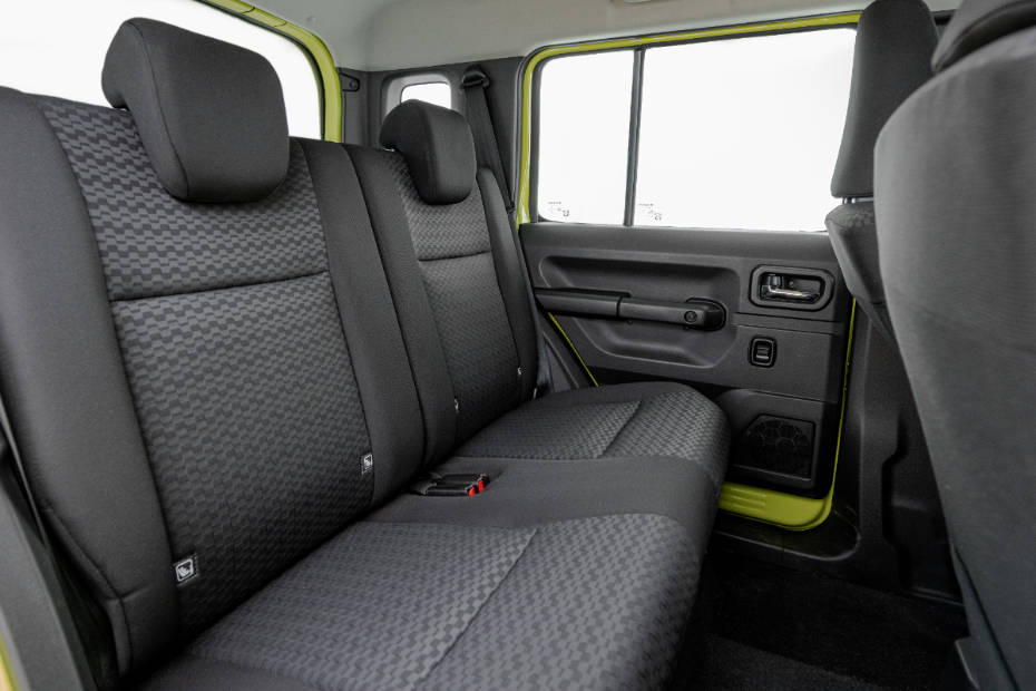 Maruti Jimny Rear Seat