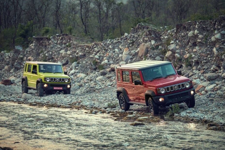 Maruti Jimny Off-roading