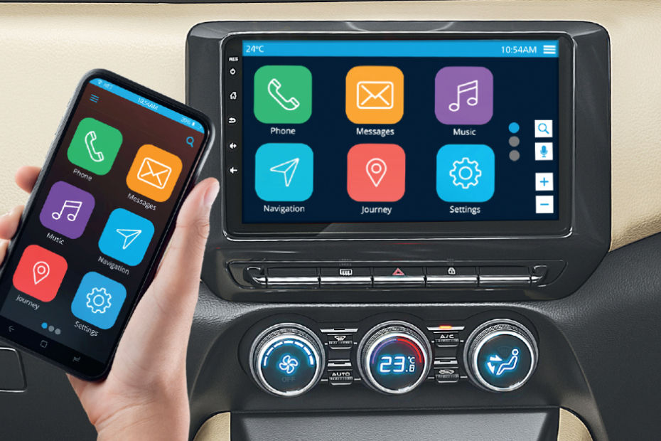 Nissan Magnite 9-inch touchscreen infotainment Nissan Magnite 9-inch touchscreen infotainment