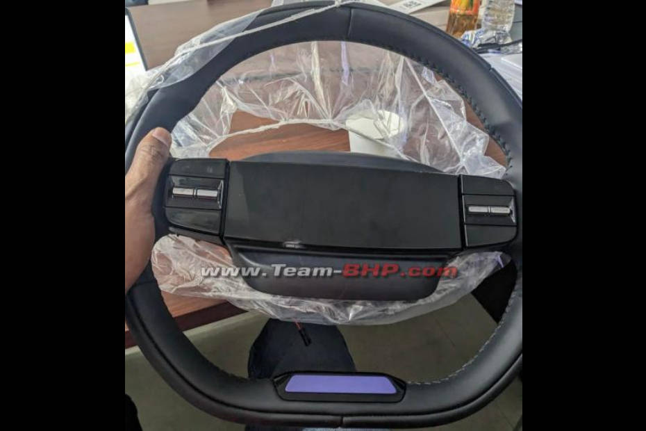 Tata Nexon Facelift Steering Wheel