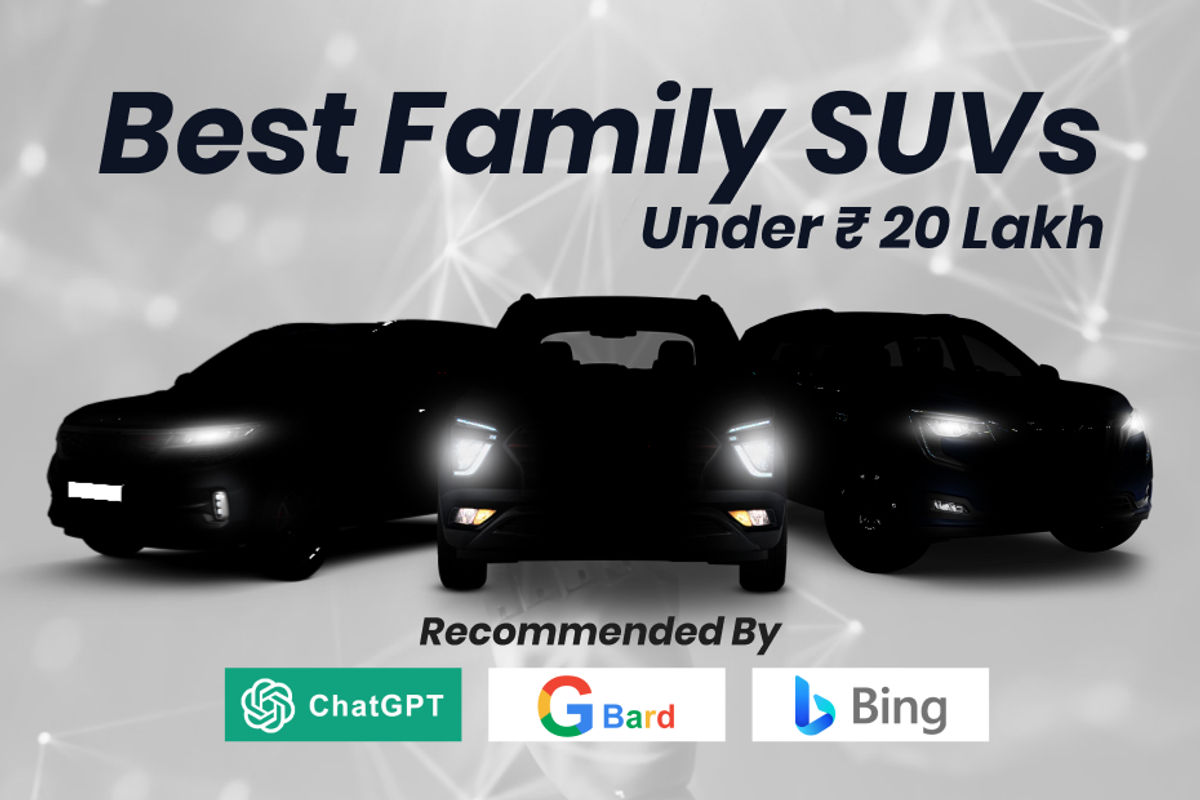 Best family SUVs under Rs 20 lakh as per A.I.
