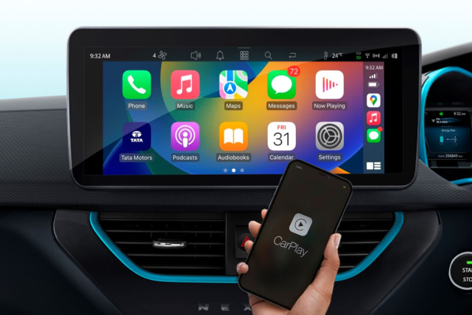 Tata Nexon EV Max 10.25-inch touchscreen Tata Nexon EV Max 10.25-inch touchscreen