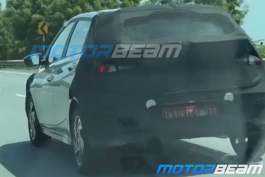 2023 Hyundai i20 rear spied
