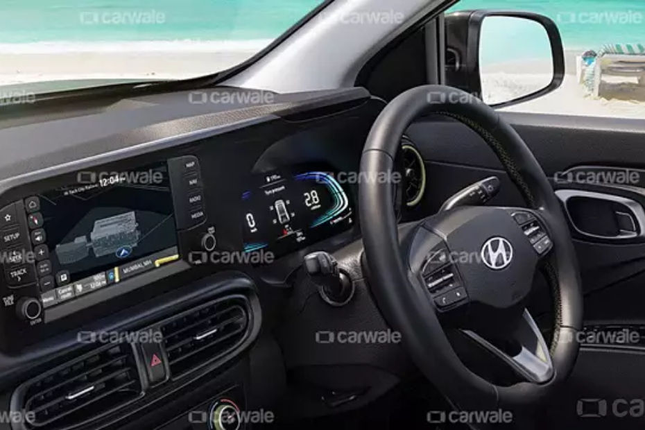 Our First Look At The Hyundai Exter Dashboard In Leaked Images