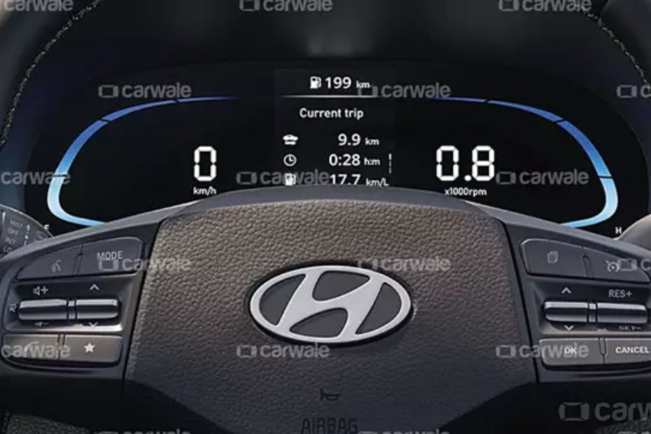 Our First Look At The Hyundai Exter Dashboard In Leaked Images