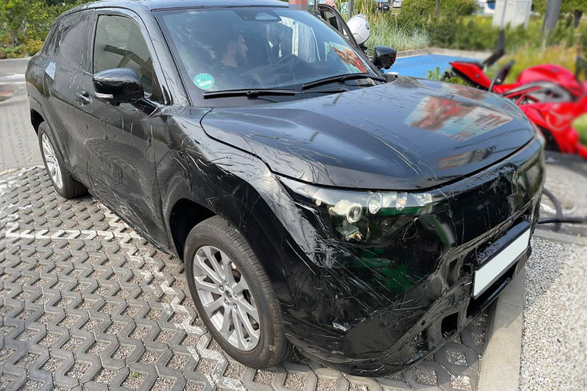 Maruti Suzuki eVX spied Maruti Suzuki eVX spied