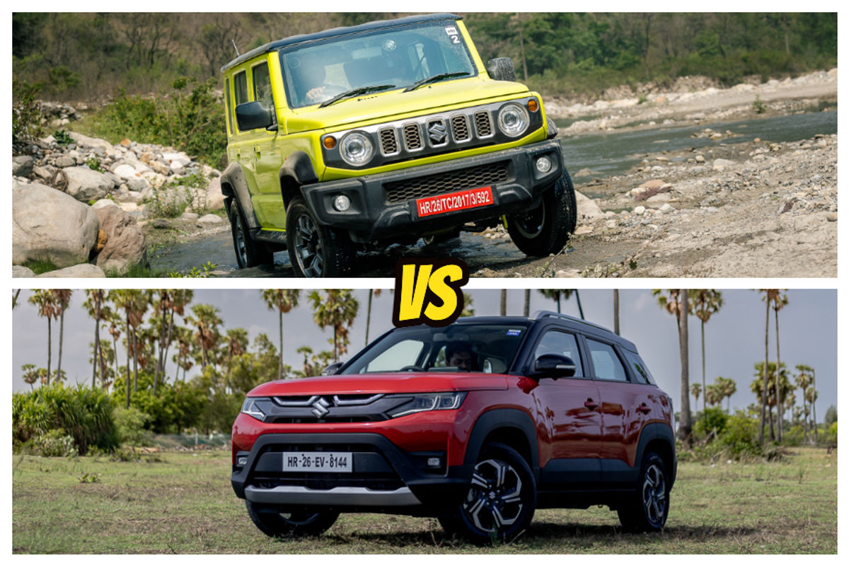 Maruti Jimny Vs Brezza Maruti Jimny Vs Brezza