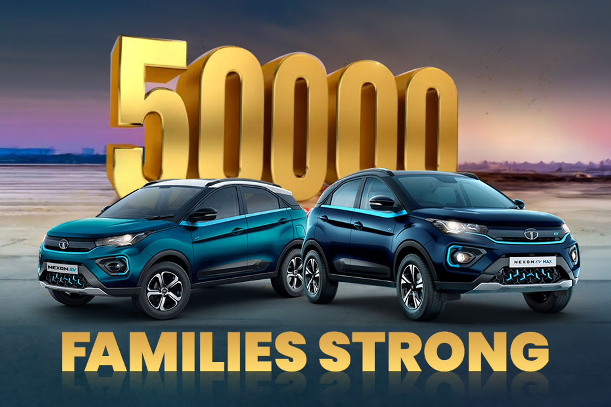 Tata Nexon EV Prime and Max sales milestone Tata Nexon EV Prime and Max sales milestone