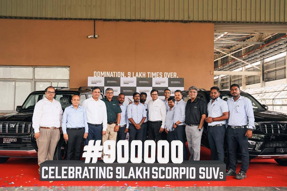 Mahindra Scorpio production milestone