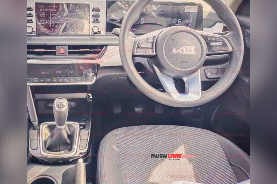 Kia Seltos facelift HTK+ cabin