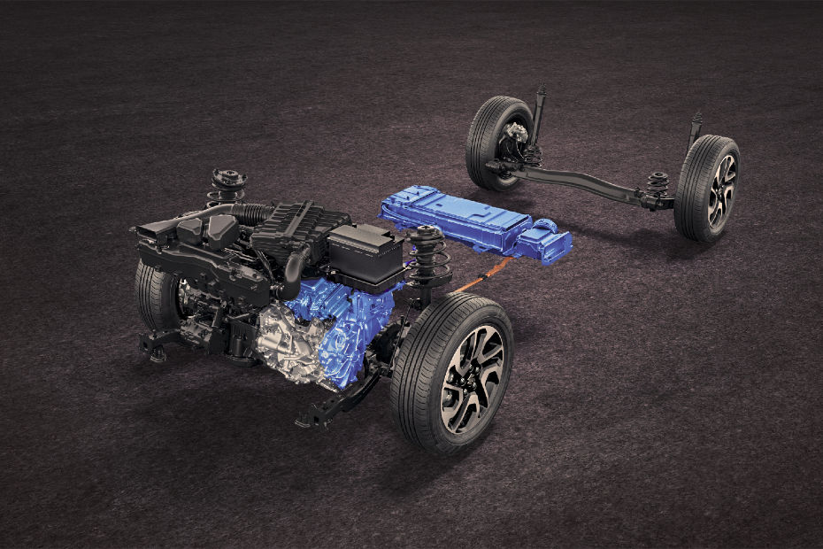 Maruti Invicto hybrid powertrain