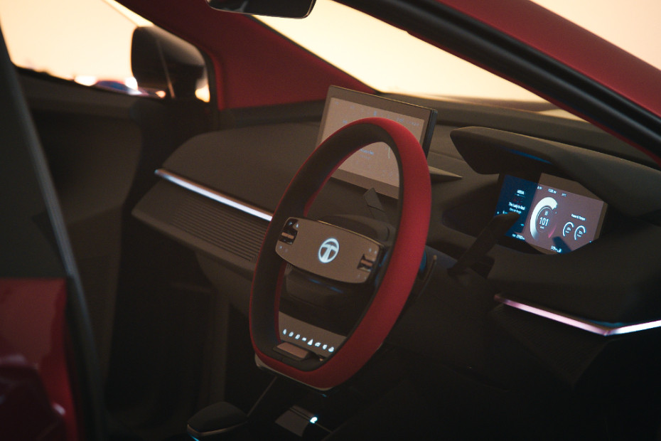 Tata Curvv concept cabin