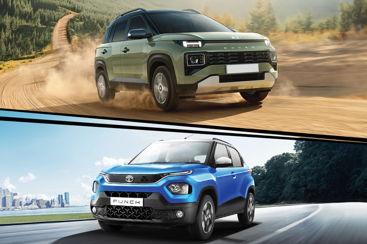 Hyundai Exter vs Tata Punch Hyundai Exter vs Tata Punch