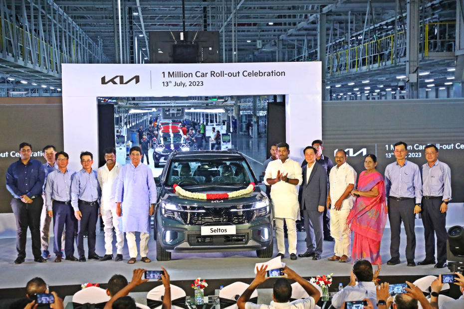 Kia India 1 million cars production milestone