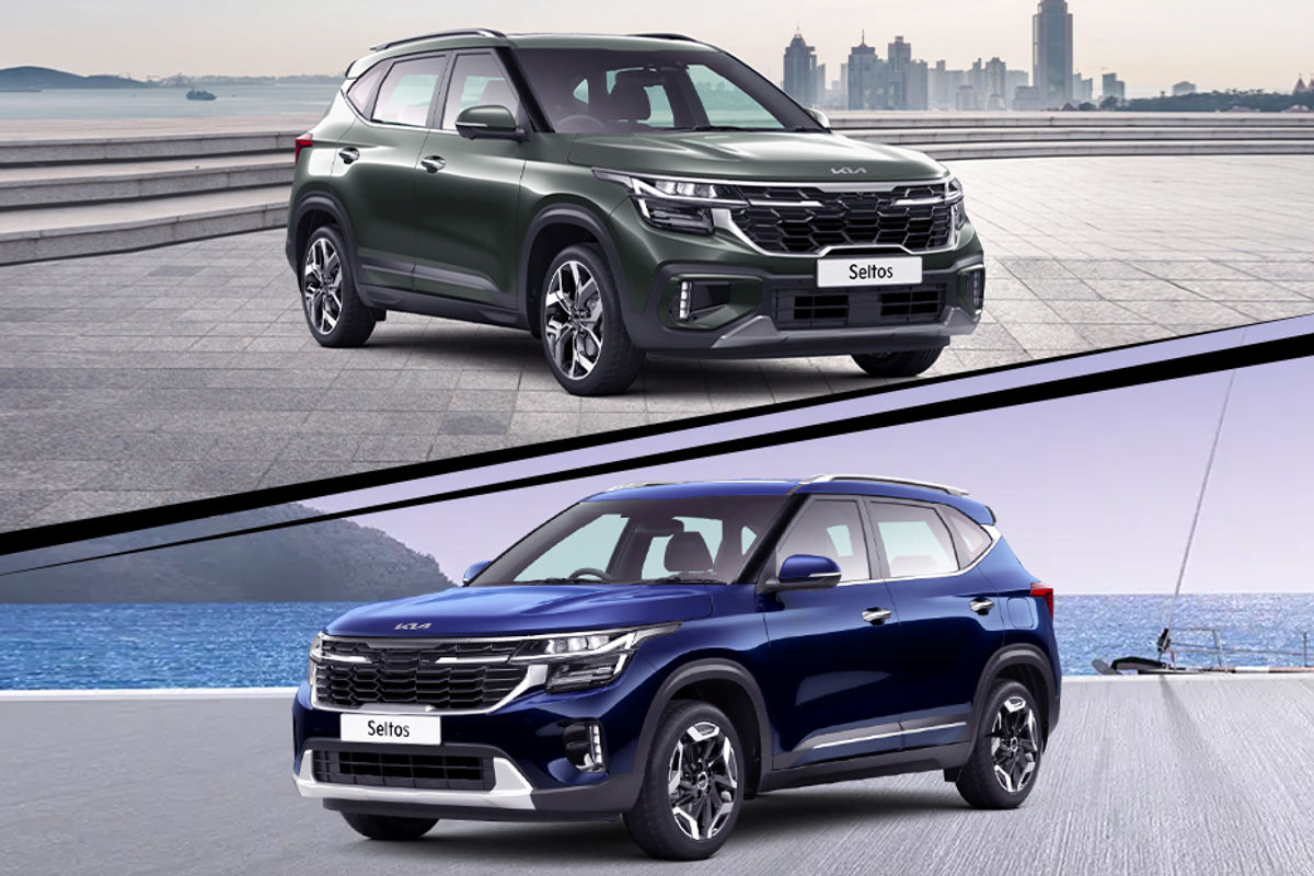 Kia Seltos Facelift GT Line And Tech Line Differences Explored