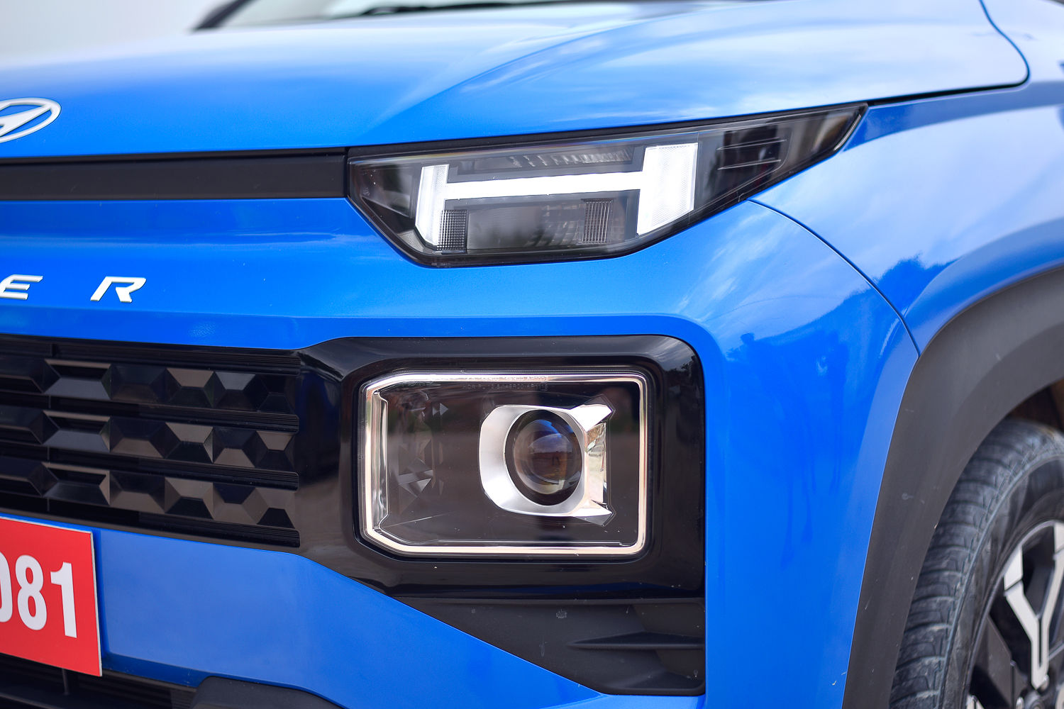 Hyundai Exter LED DRL and headlight