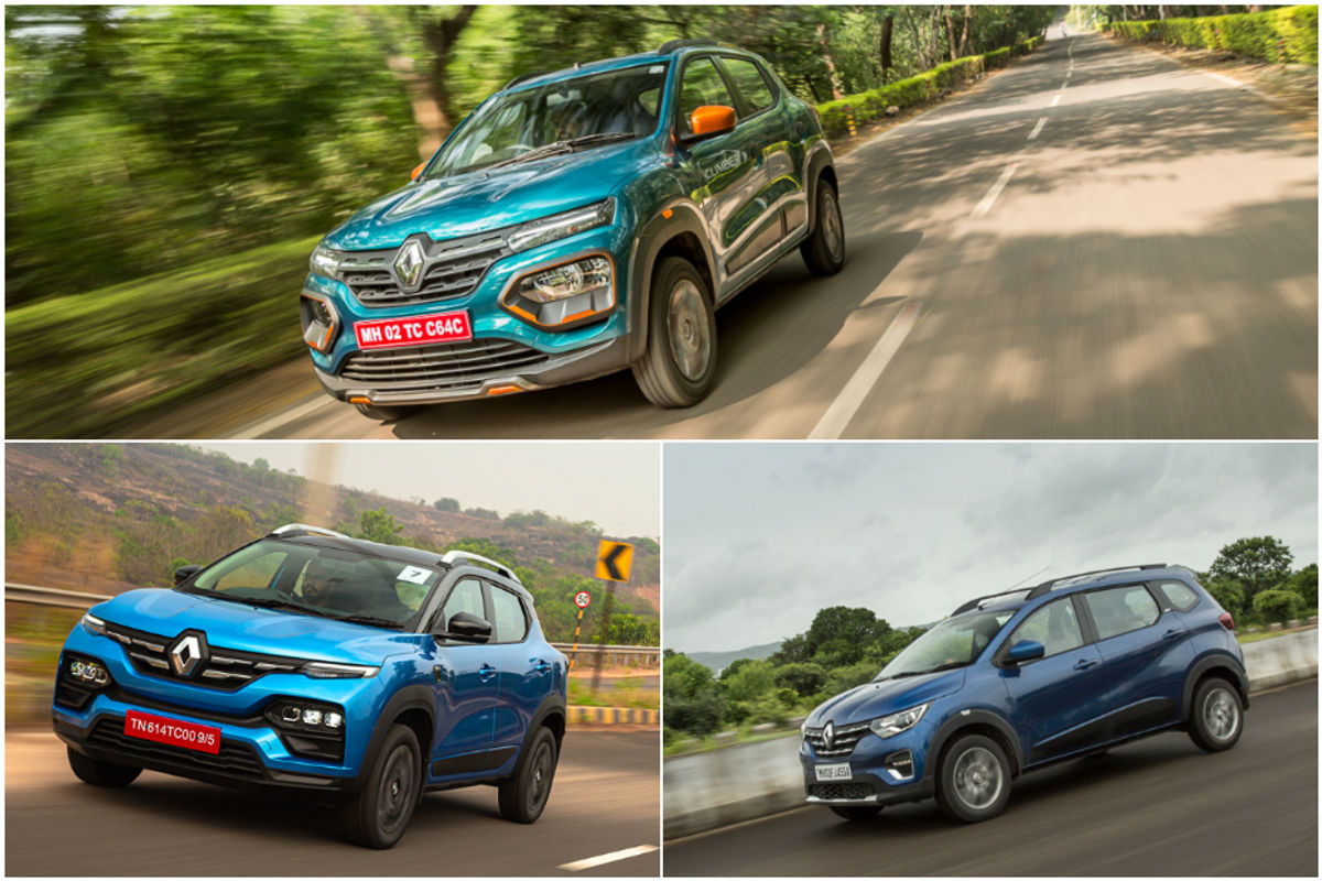 Renault Kwid, Kiger and Triber