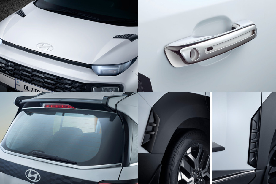 Hyundai Exter Interior & Exterior Accessories Detailed With Prices