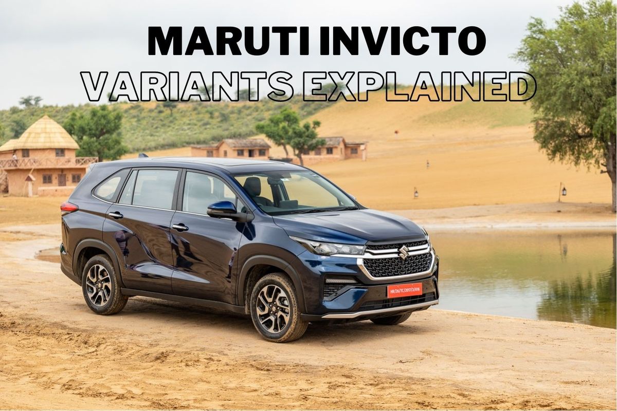 MARUTI INVICTO Variants Explained MARUTI INVICTO Variants Explained