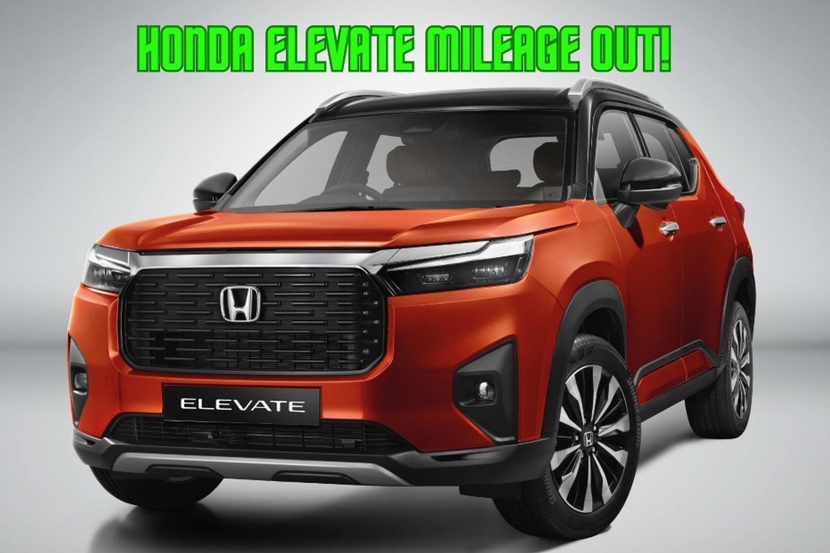 Honda Elevate Mileage Honda Elevate Mileage