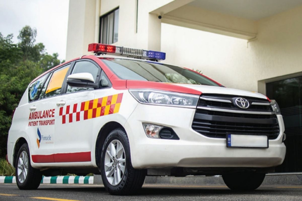 Toyota Innova Crysta Ambulance