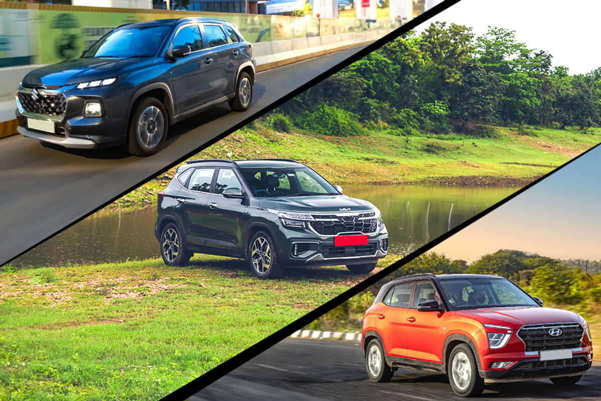 Kia Seltos facelift vs rivals