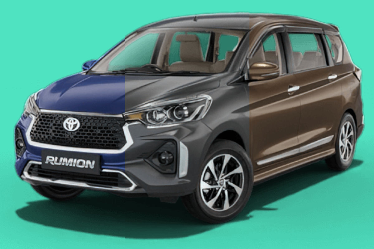 Toyota Rumion Colour Options