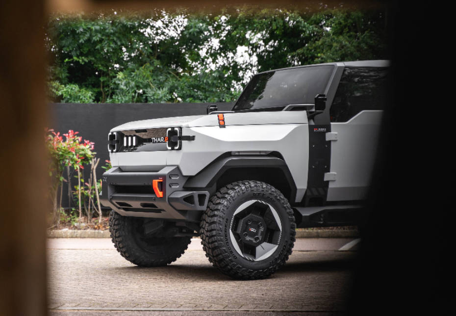 Mahindra Thar EV Concept Vs Thar: Differences Explained In 10 Images ...