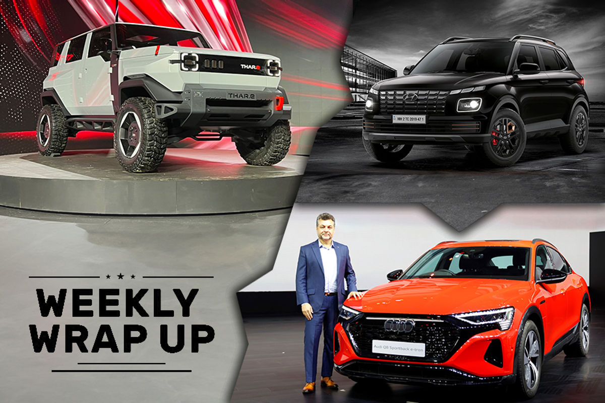 Thar.e, Hyundai Venue Knight Edition and Audi Q8 e-tron