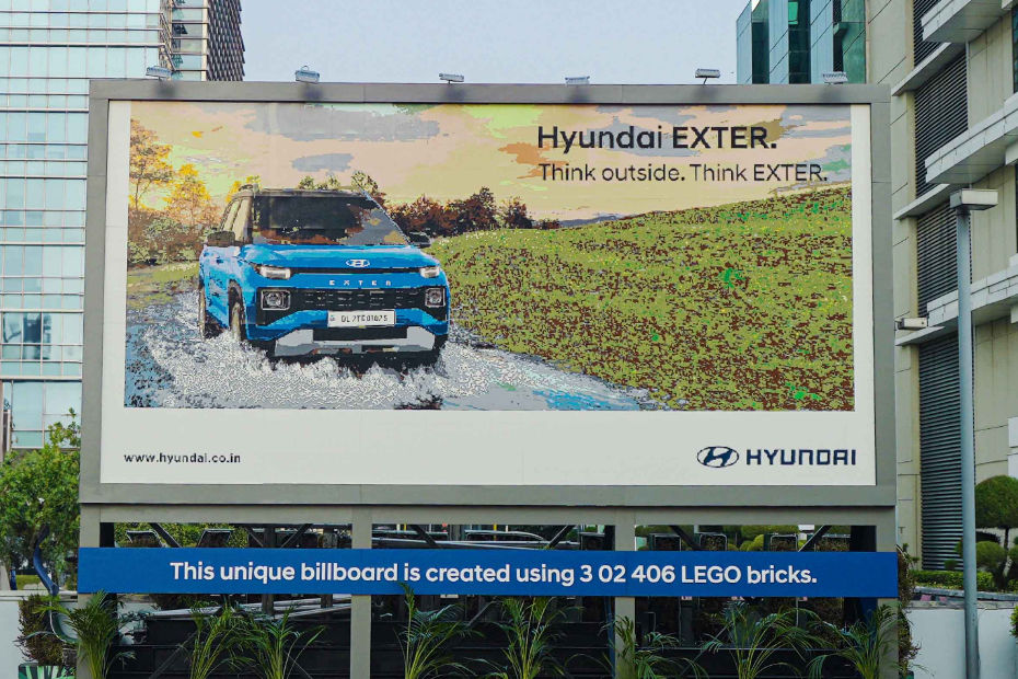 Hyundai Exter LEGO Billboard