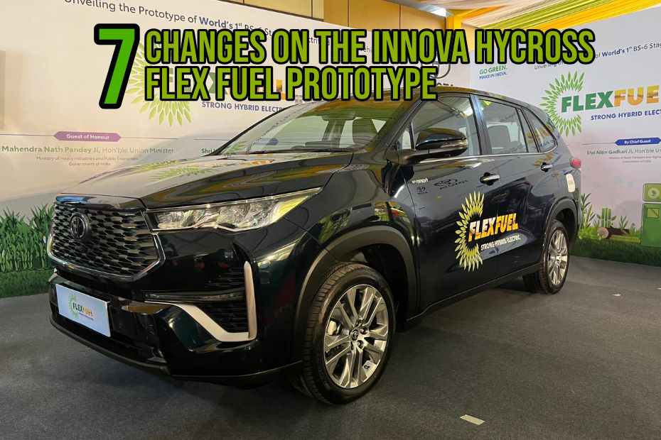 Toyota Innova Hycross Ethanol