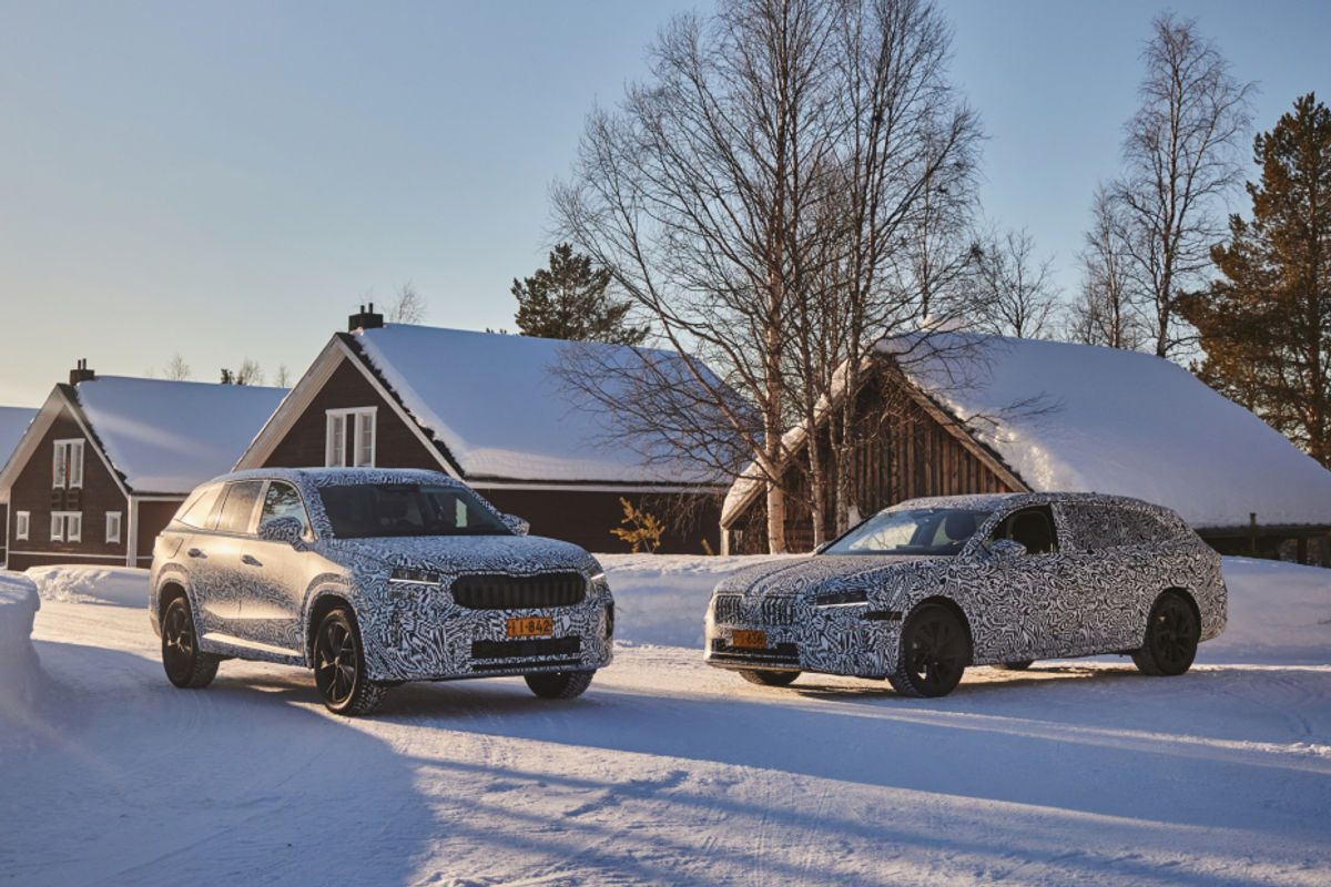 2024 Skoda Kodiaq and Superb