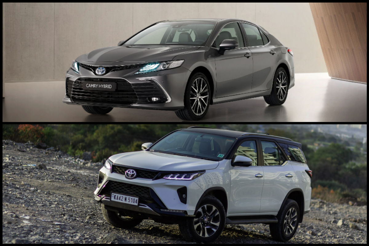 Toyota Camry and Fortuner Legender