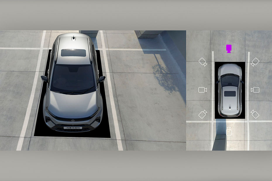 2023 Tata Nexon 360-degree camera