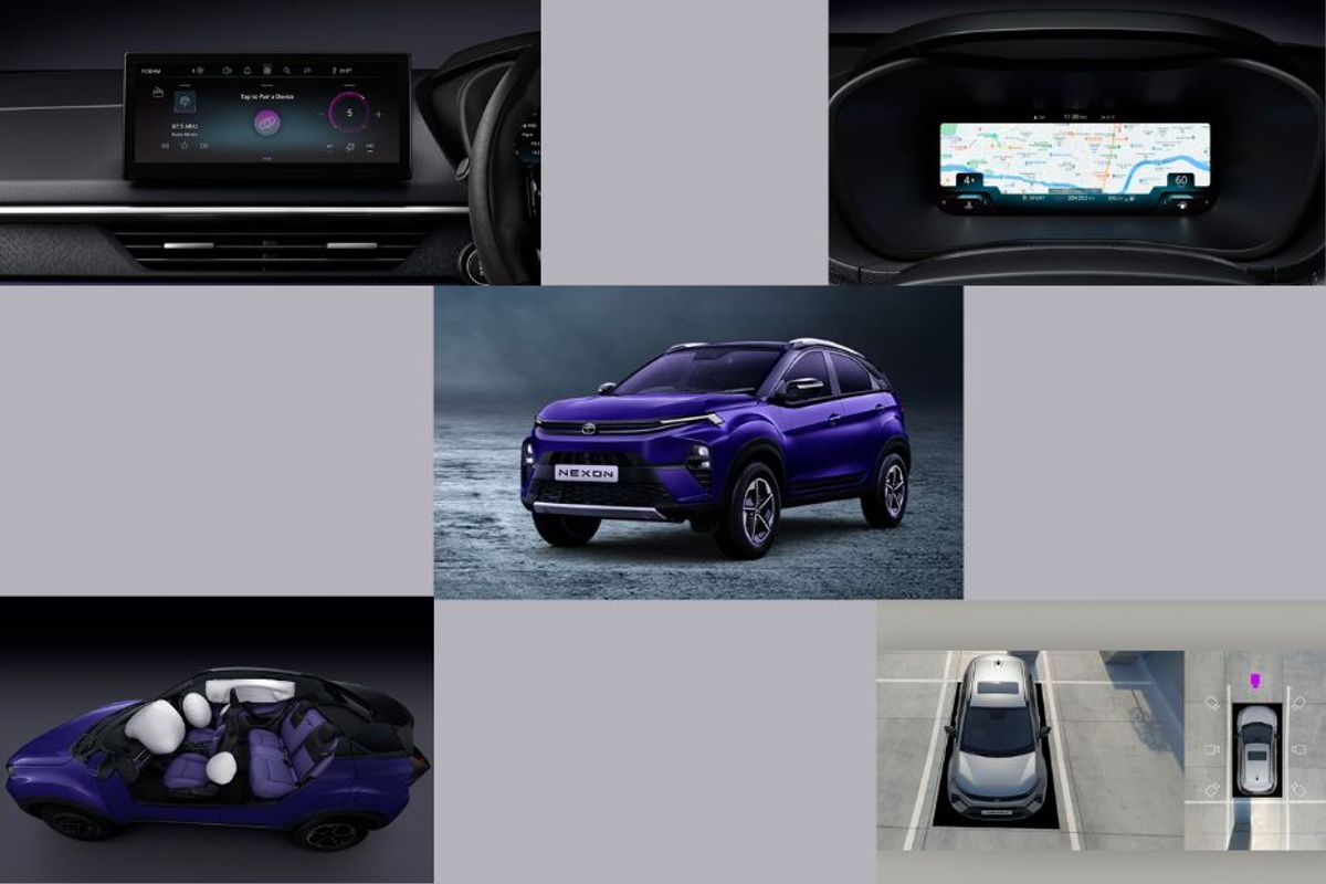 Tata Nexon facelift new features Tata Nexon facelift new features