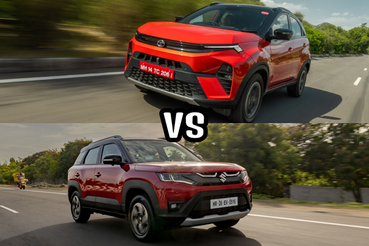 2023 Tata Nexon vs Maruti Brezza 2023 Tata Nexon vs Maruti Brezza