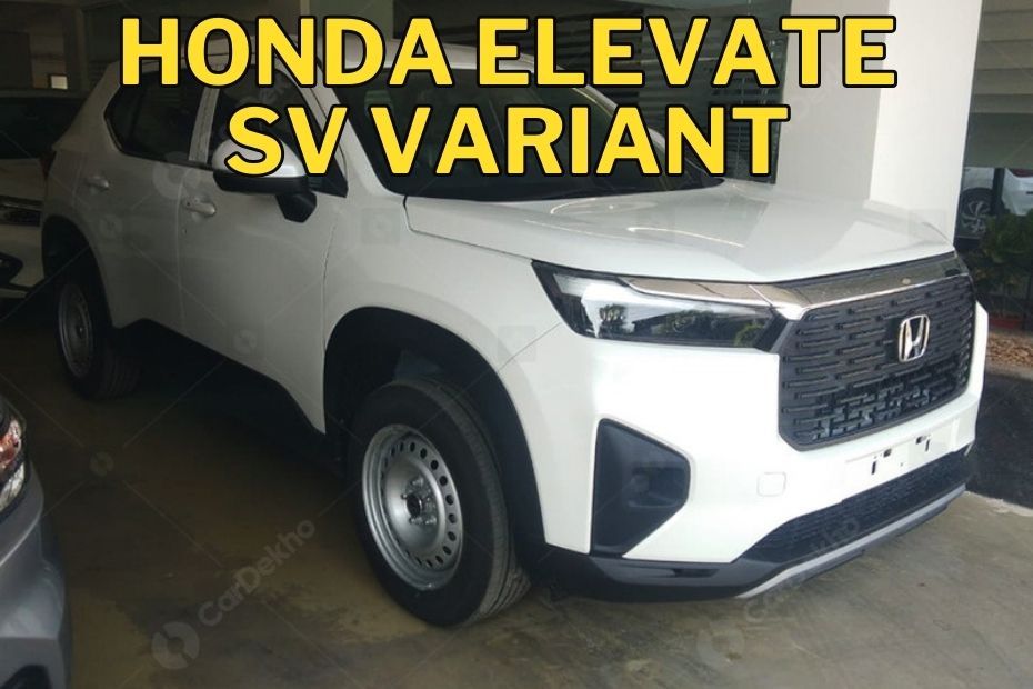 Here’s A Detailed Look At The Honda Elevate SV Base Variant
