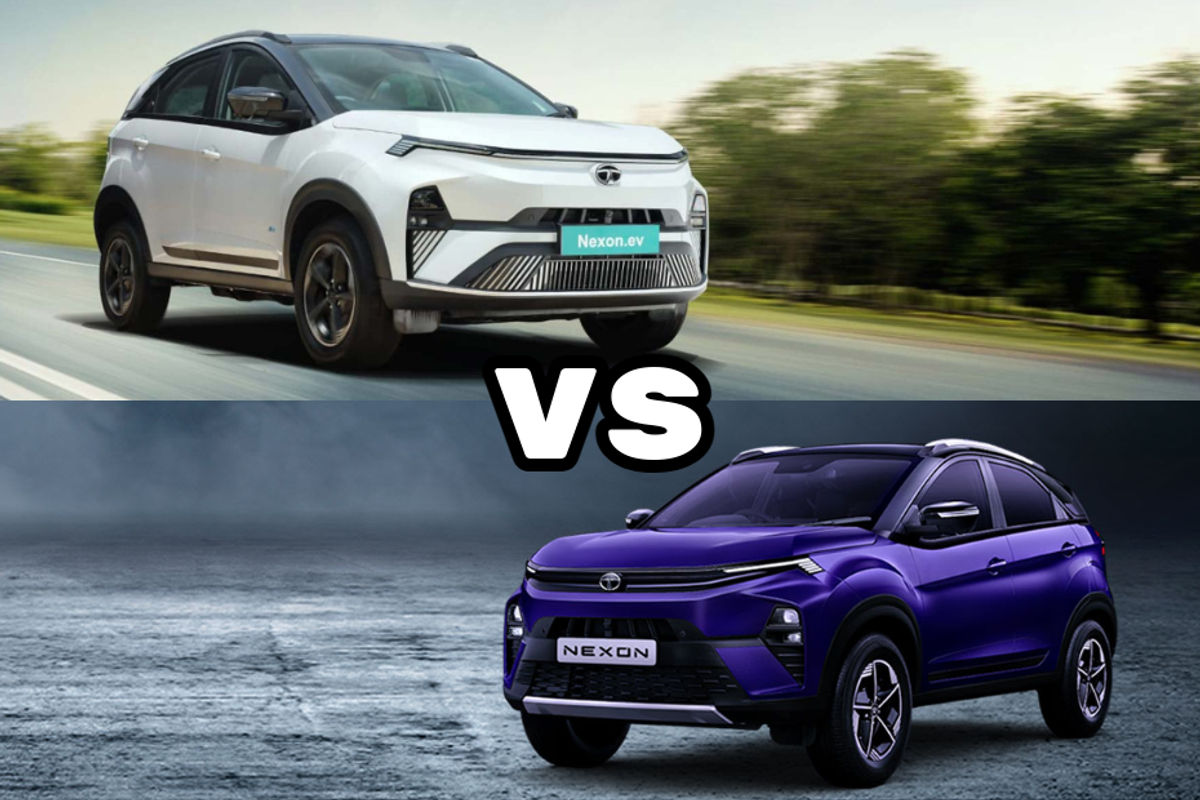 Facelifted Tata Nexon EV vs Facelifted Tata Nexon