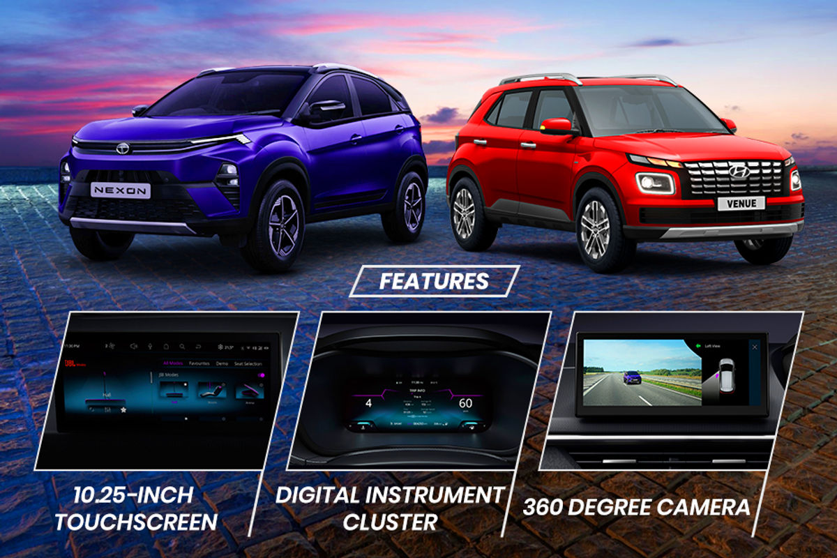 Tata Nexon vs Hyundai Venue