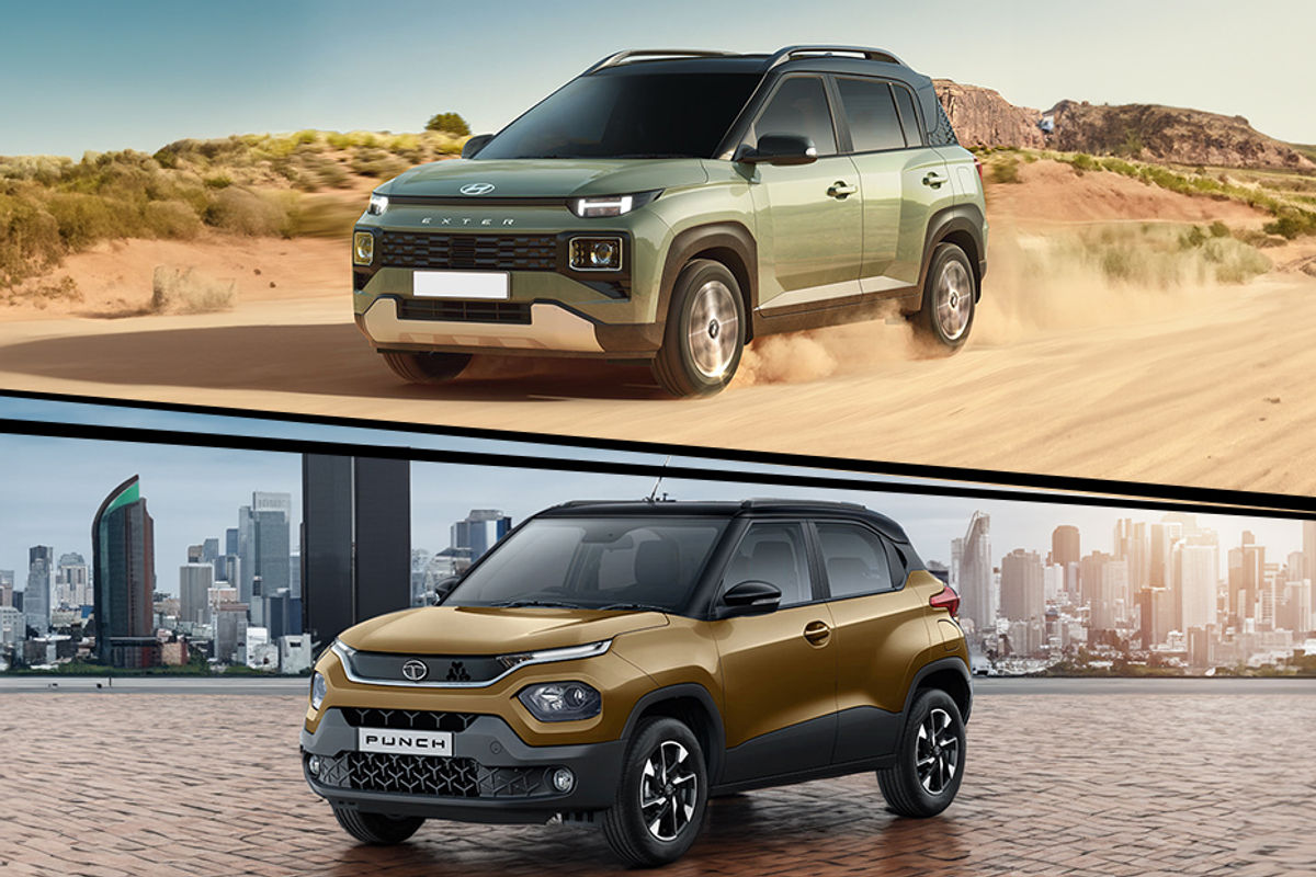 Hyundai Exter vs Tata Punch