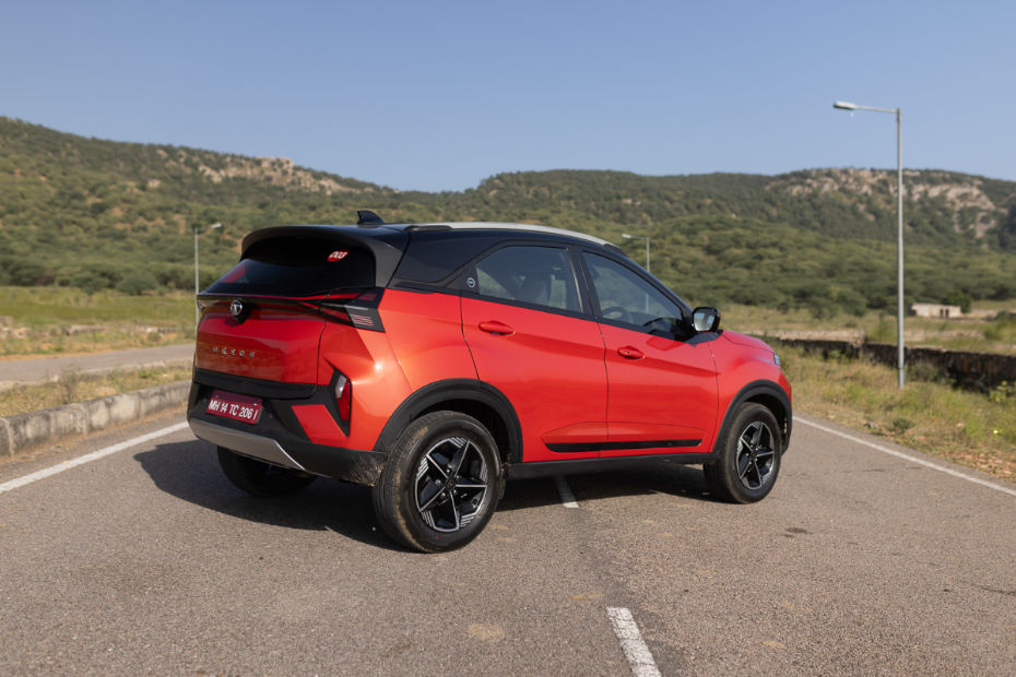 Tata Nexon Facelift Rear & Side